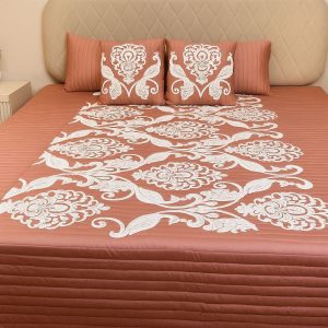 Peacock Royale Quilted Bedcover