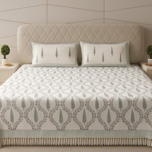 Bageecha Slub Cotton Bedcover