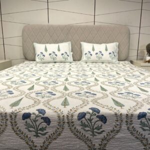 Bageecha Slub Cotton Bedcover