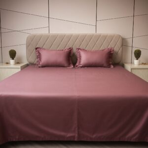 Mauve Solid Bedsheet