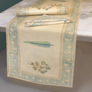Dining Table  Runner with Mat, Napkin