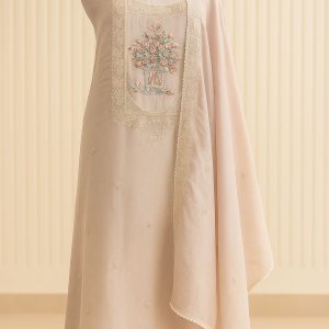 Nazia Touch - Blush Pink Unstitched Suit